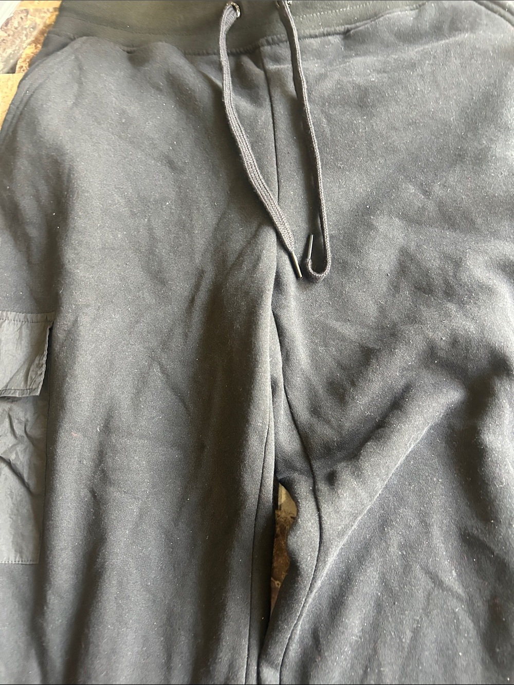bebe sport Black Fleece Sweatpants